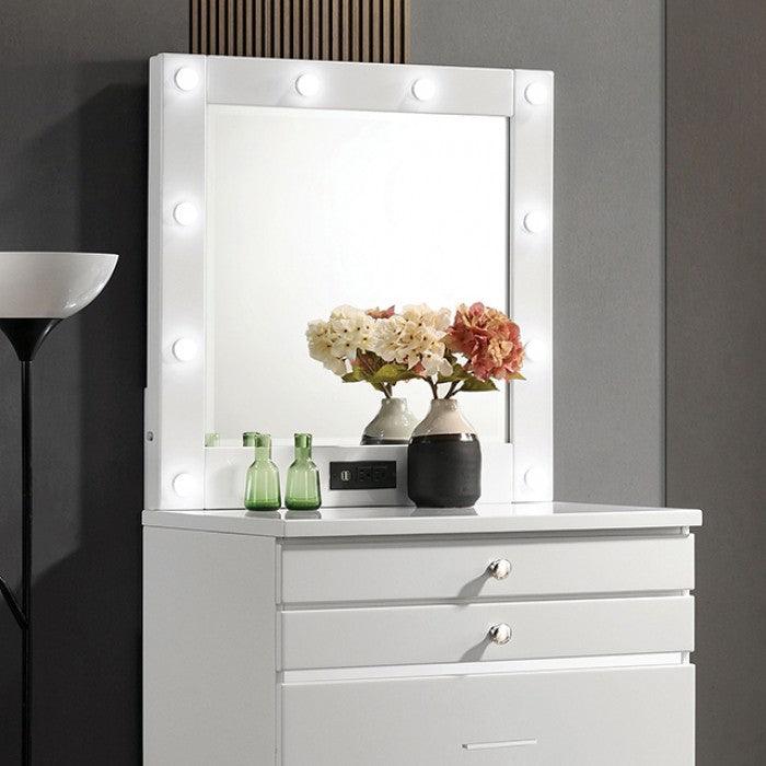 Destinee - White -  Vanity Set - Ornate Home