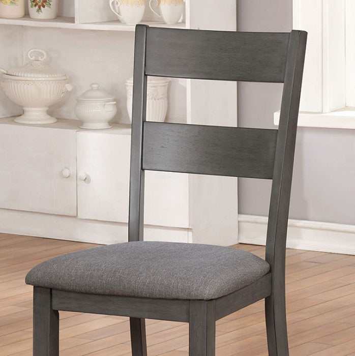 Juniper - Gray - Side Chair (Set of 2) - Ornate Home