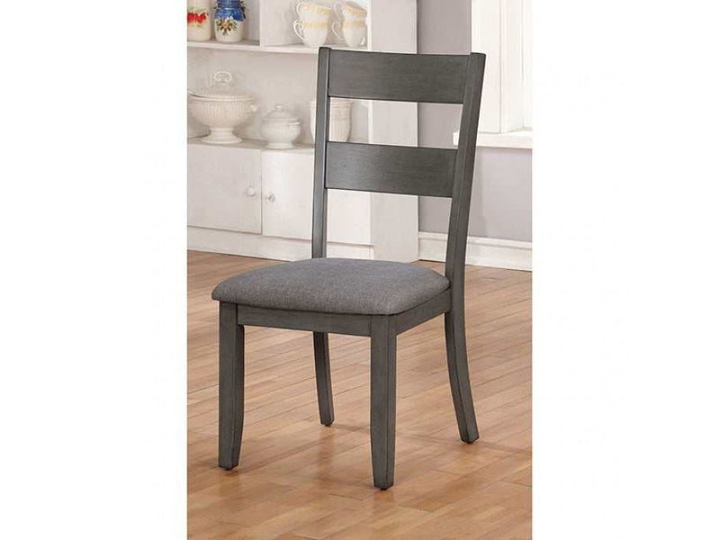 Juniper - Gray - Side Chair (Set of 2) - Ornate Home