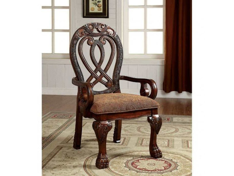 Wyndmere - Cherry - Dining Arm Chair (Set of 2) - Ornate Home