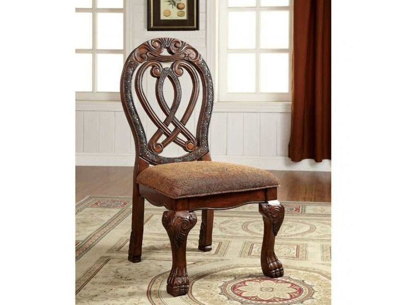 Wyndmere - Brown/Cherry - Side Chair (Set of 2) - Ornate Home