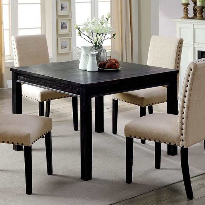 Kristie - Antique Black - Dining Set / 5pc - Ornate Home