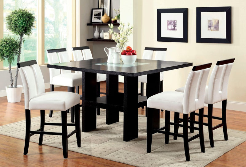 Luminar II Black Dining Table