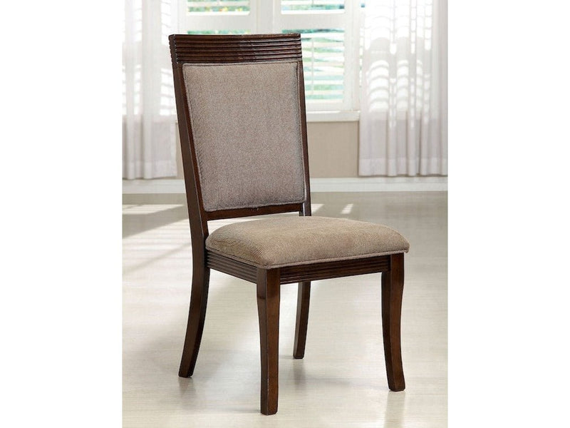 Woodmont - Walnut & Brown - Dining Chair (Set of 2)