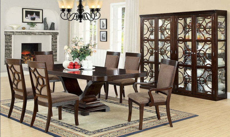 Woodmont - Walnut & Brown - Dining Chair (Set of 2)