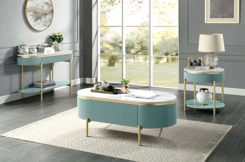 Koblenz Light Teal Coffee Table