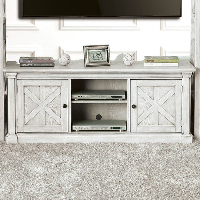 Georgia Antique White 60" TV Console