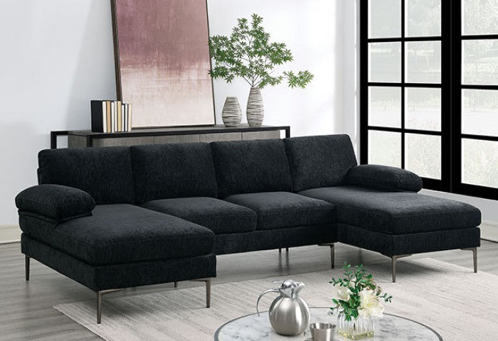 Azariah U Shape 3pc Sectional Sofa