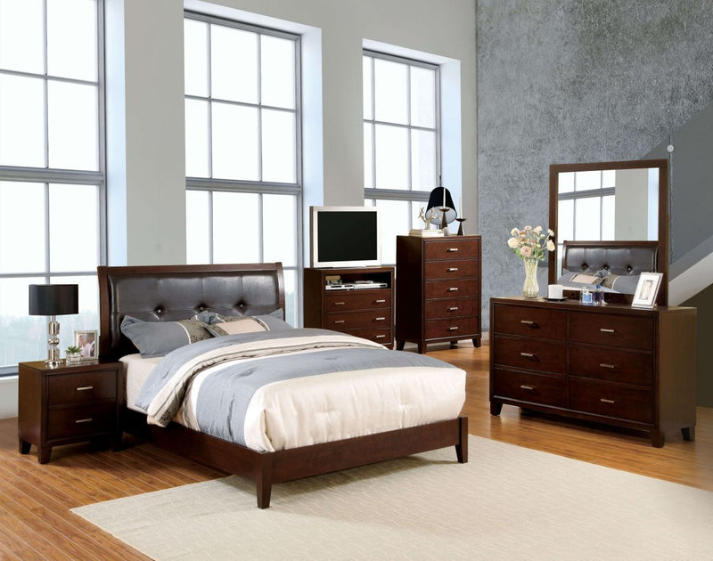 Enrico II Brown Cherry Dresser