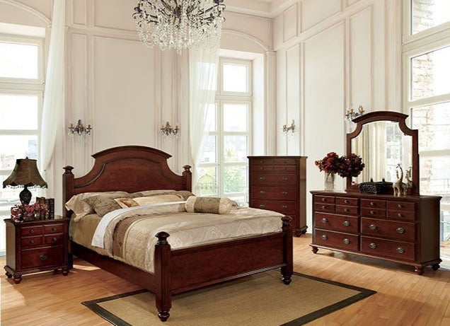 Gabrielle II Cherry Queen Bed