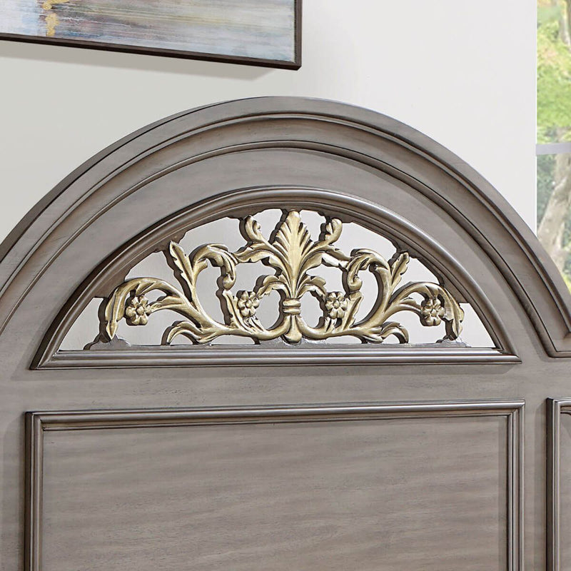 Syracuse Gray Queen Bed