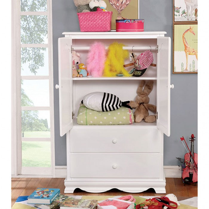 Dani  White  Armoire