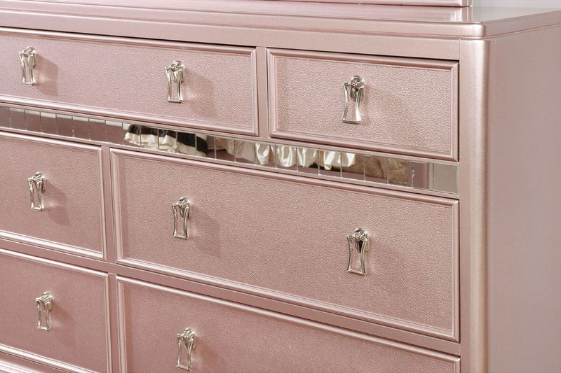 Avior Rose Gold  Dresser