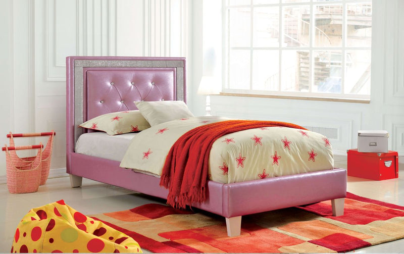 Lianne Purple Twin Bed