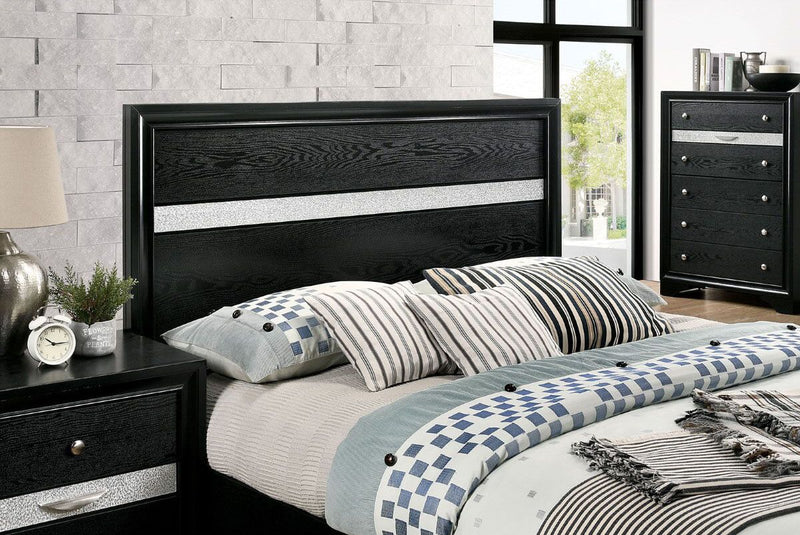 Chrissy Black Eastern King Bed