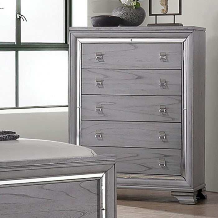 Alanis - Gray - Chest - Ornate Home