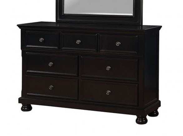 Castor - Black - Dresser - Ornate Home