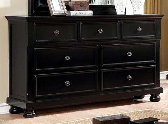 Castor - Black - Dresser - Ornate Home