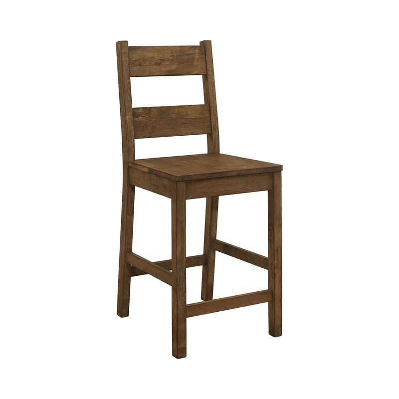 Coleman - Rustic Golden Brown - Counter Height Stools (Set Of 2) - Ornate Home