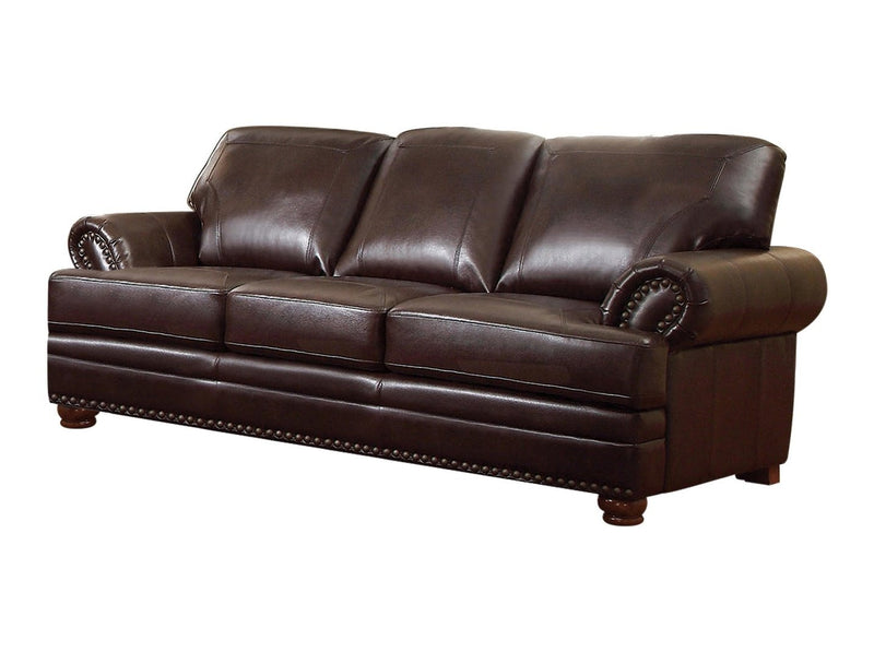 Colton - Brown - Stationary Sofa - Ornate Home