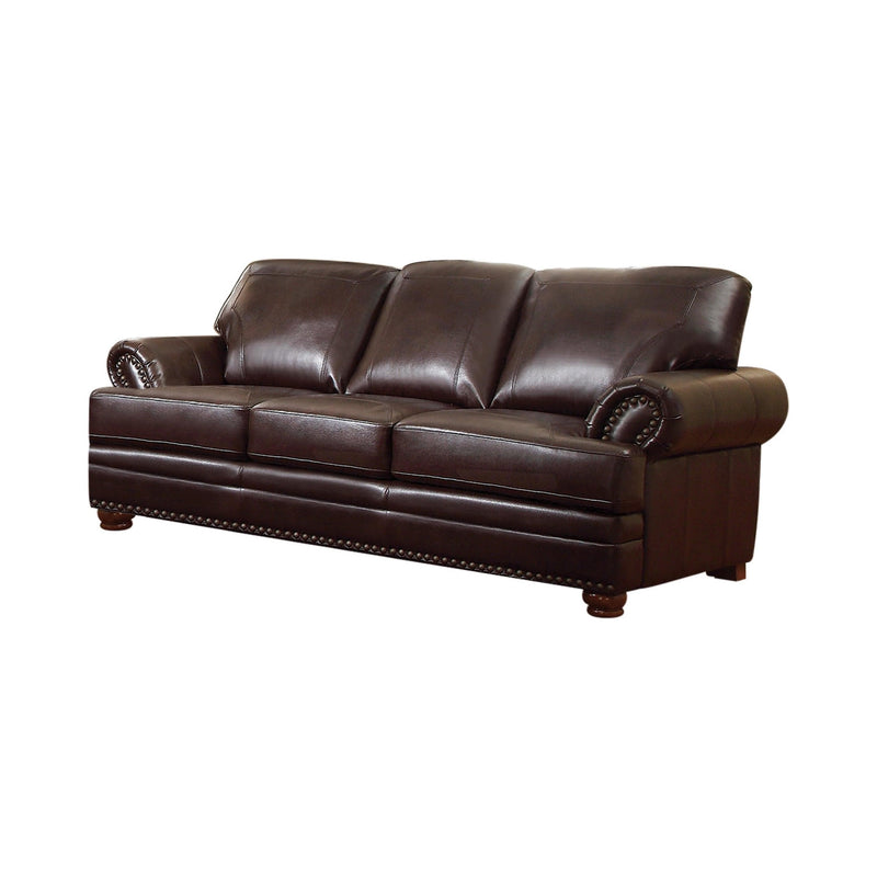 Colton - Brown - Stationary Sofa - Ornate Home