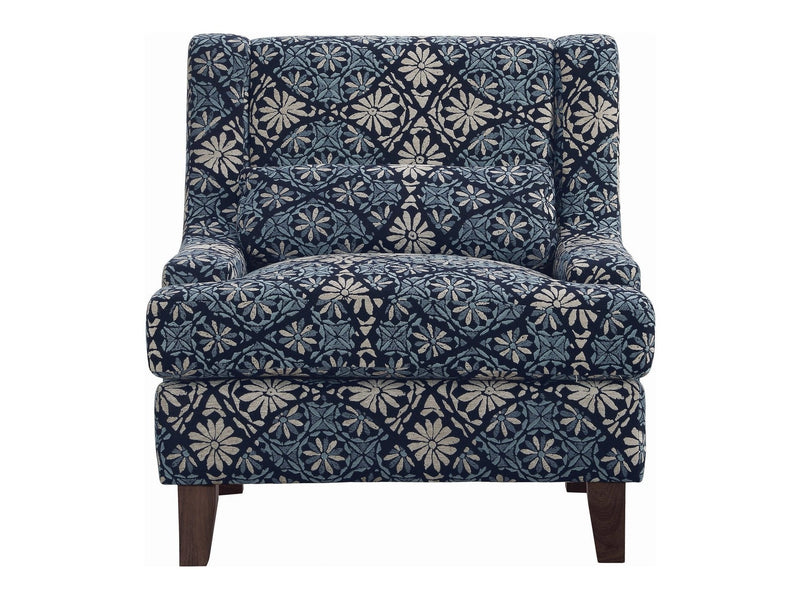 Coltrane - Indigo - Accent Chair - Ornate Home