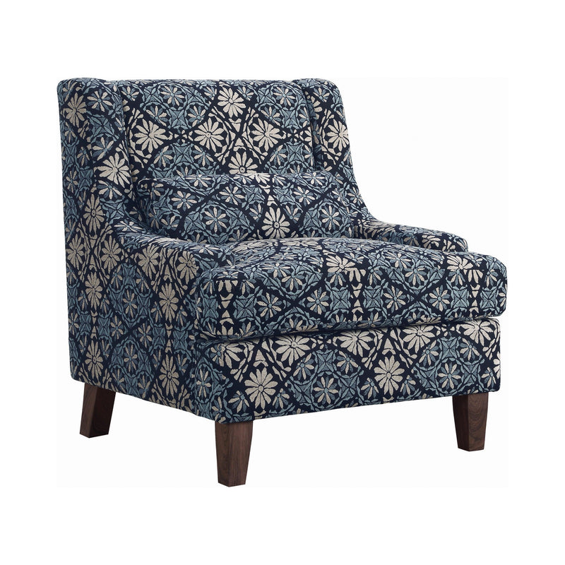 Coltrane - Indigo - Accent Chair - Ornate Home