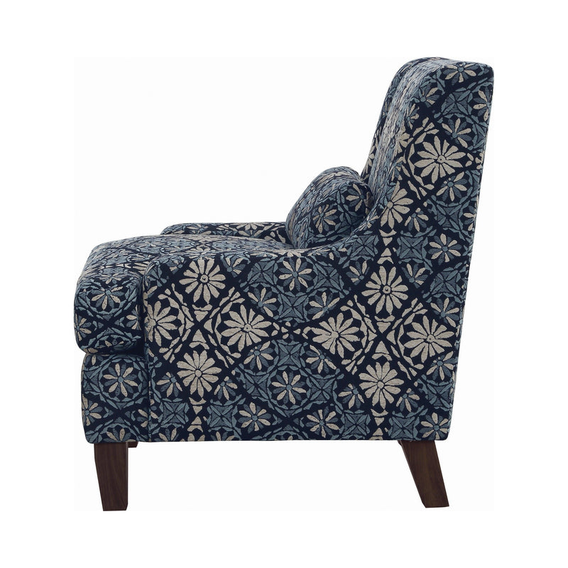 Coltrane - Indigo - Accent Chair - Ornate Home