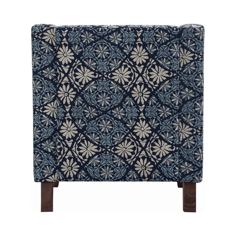 Coltrane - Indigo - Accent Chair - Ornate Home