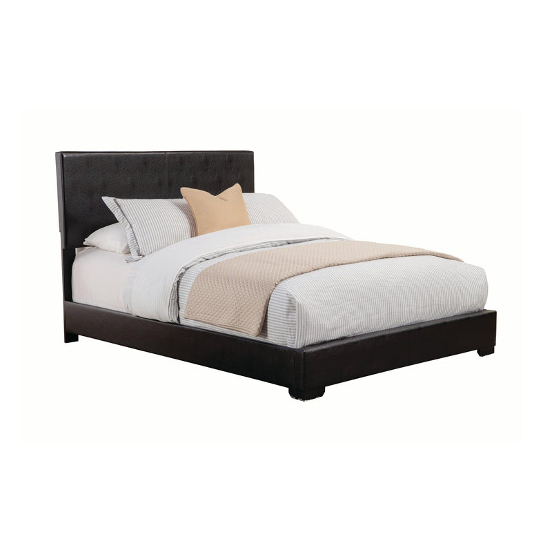 Conner - Black - Queen Panel Bed - Ornate Home