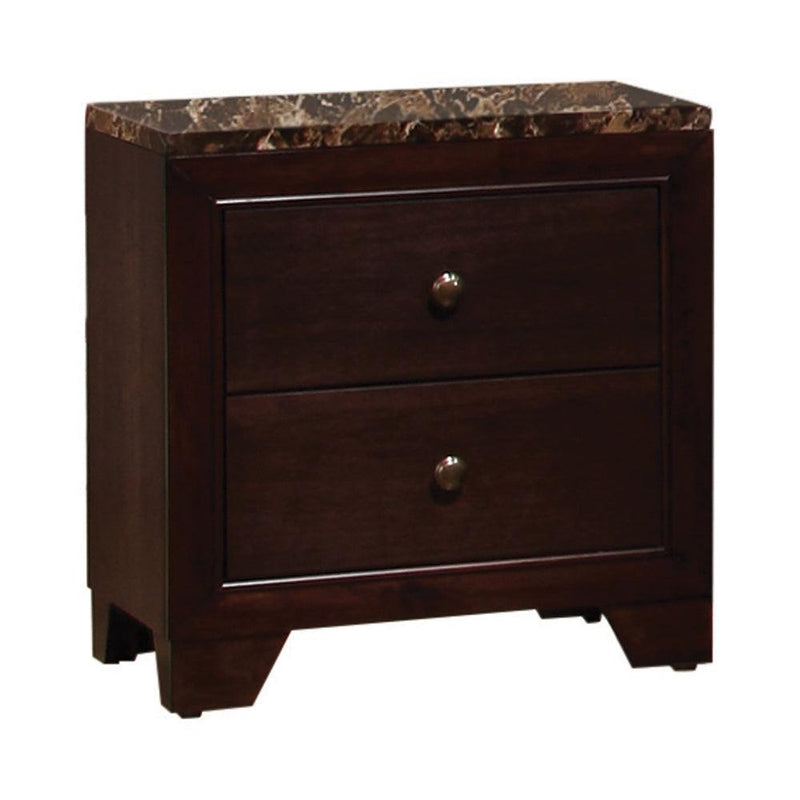 Conner - Cappuccino - Nightstand - Ornate Home