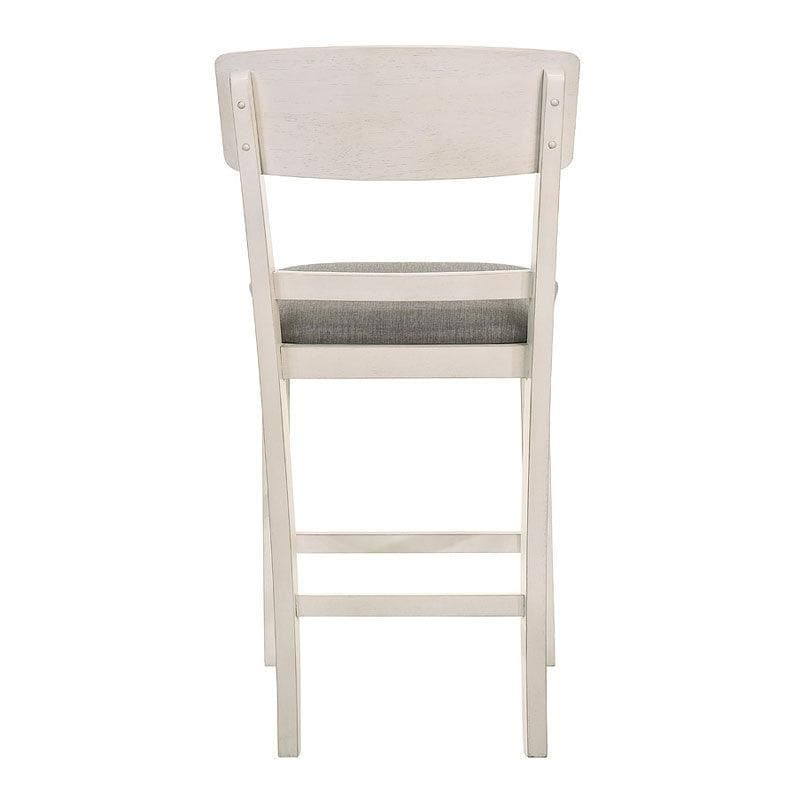 Conner Chalk/Gray Counter Height Chair (Set of 2) - Ornate Home