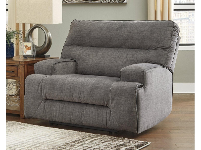 Coombs Oversized Recliner - Ornate Home