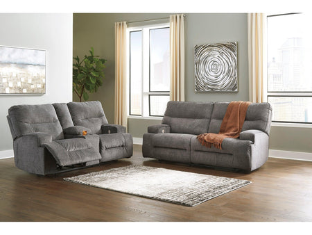 Coombs Power Reclining Sofa & Loveseat / 2pc - Ornate Home