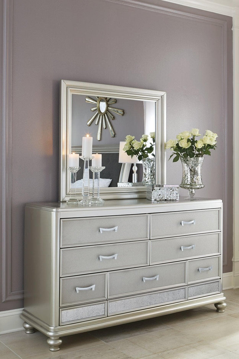 Coralayne Dresser and Mirror - Ornate Home