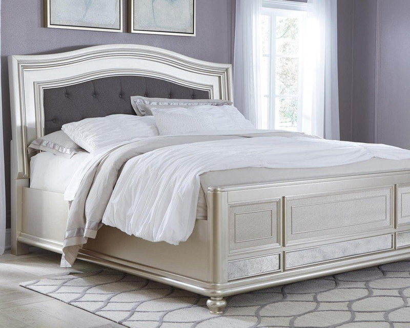 Coralayne King Panel Bed - Ornate Home