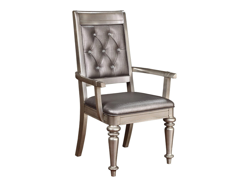 Danette - Metallic - Arm Chairs  (Set Of 2) - Ornate Home