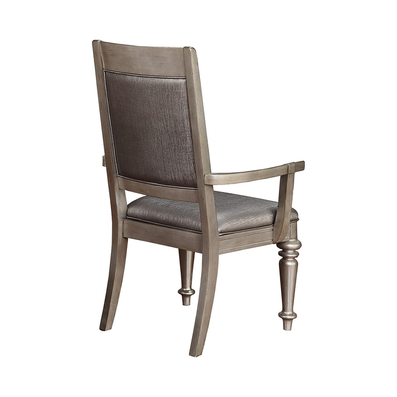 Danette - Metallic - Arm Chairs  (Set Of 2) - Ornate Home