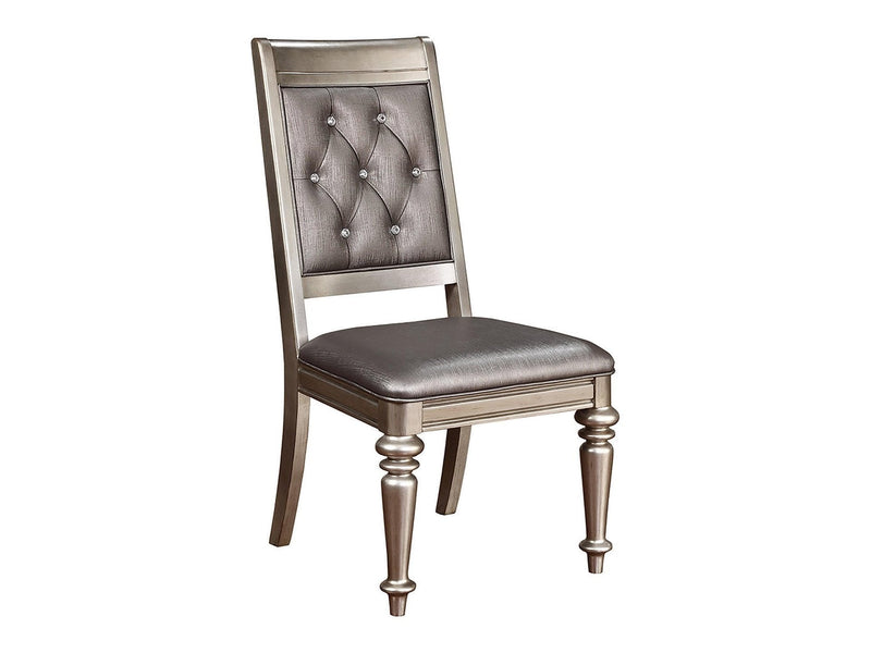 Danette - Metallic - Side Chairs  (Set Of 2) - Ornate Home