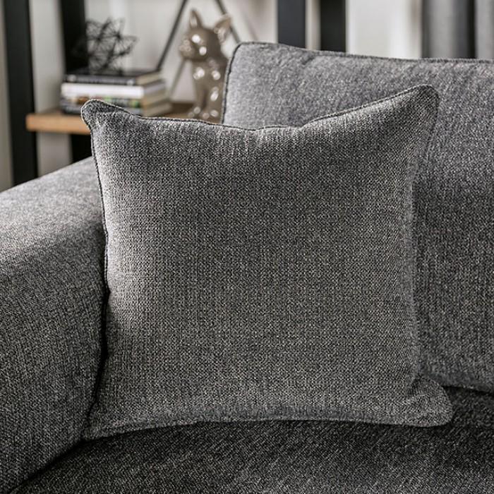 Degelis - Gray - L Shape Sectional Sofa - Ornate Home