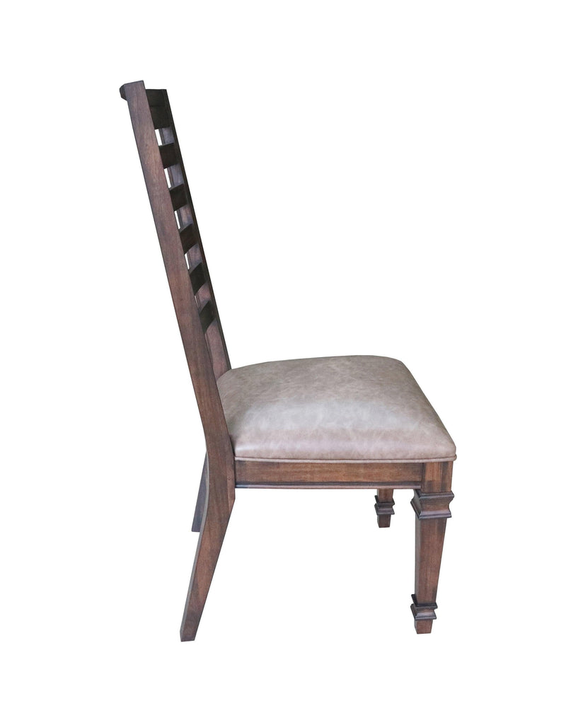 Delphine - Brown - Side Chairs Brown (Set Of 2) - Ornate Home