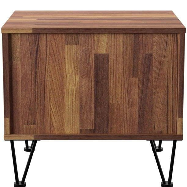 Deoss - Walnut - Nightstand/Accent Table - Ornate Home