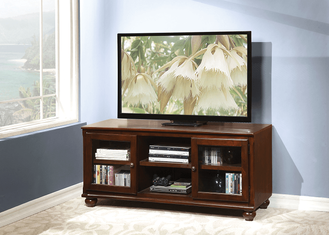 Dita Walnut TV Stand - Ornate Home