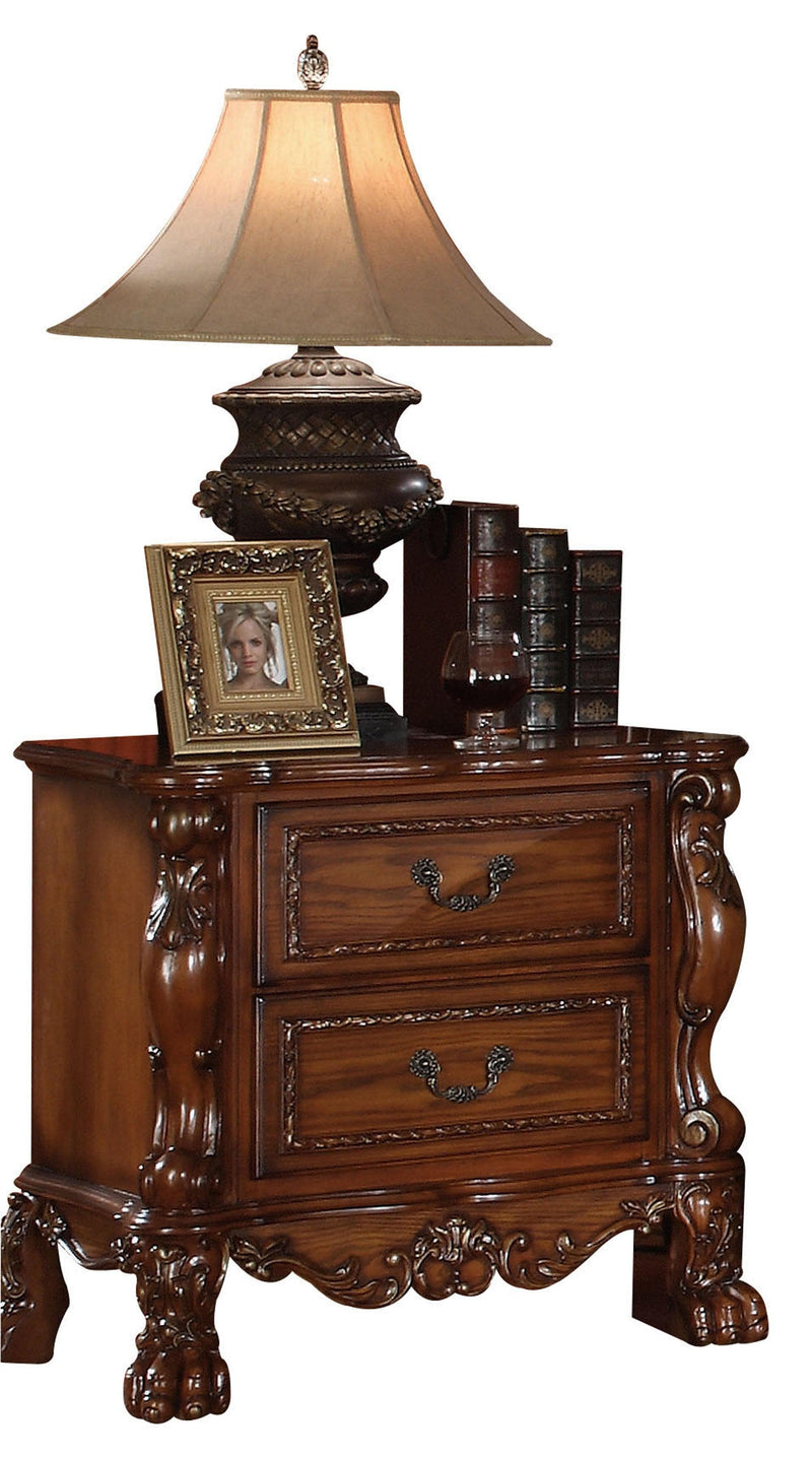 Dresden Cherry Oak Nightstand - Ornate Home