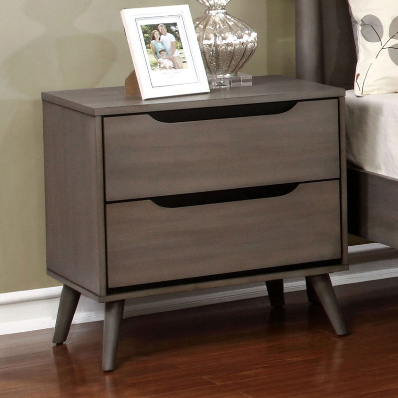 Lennart Gray Nightstand