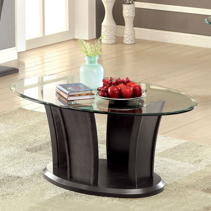 Manhattan Brown Cherry Coffee Table