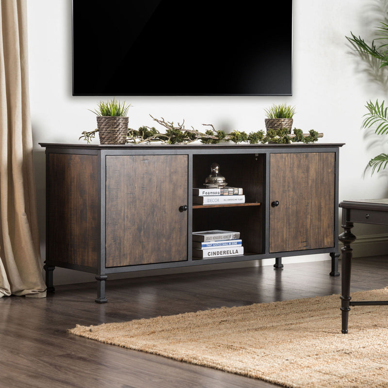 Broadland Medium Weathered Oak 60" TV Console