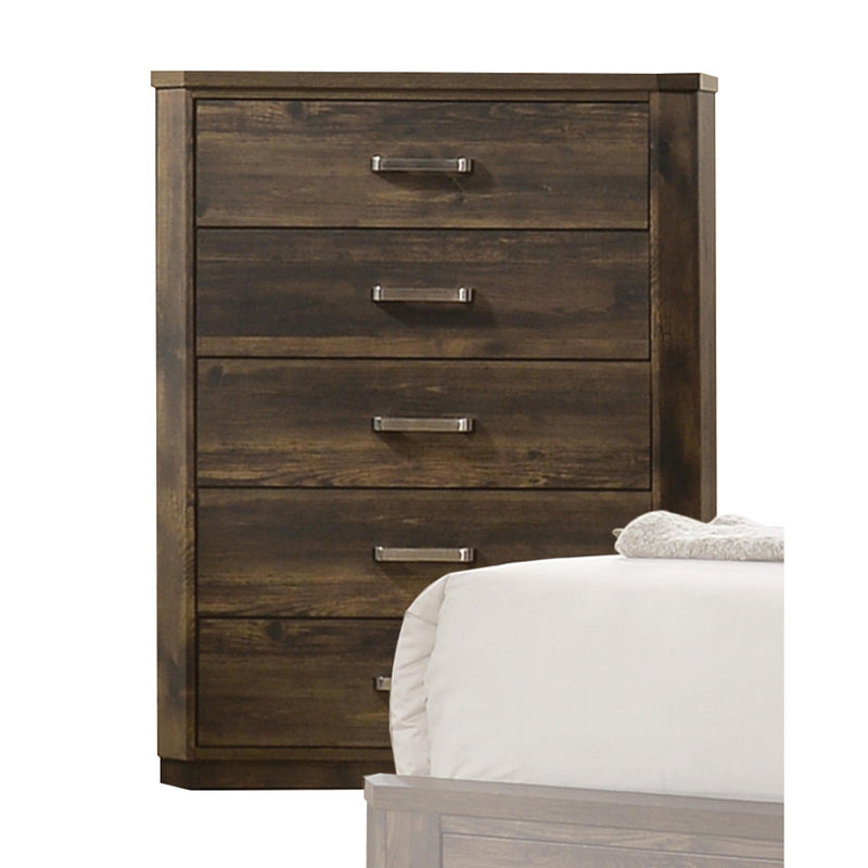 Elettra Rustic Walnut Chest - Ornate Home