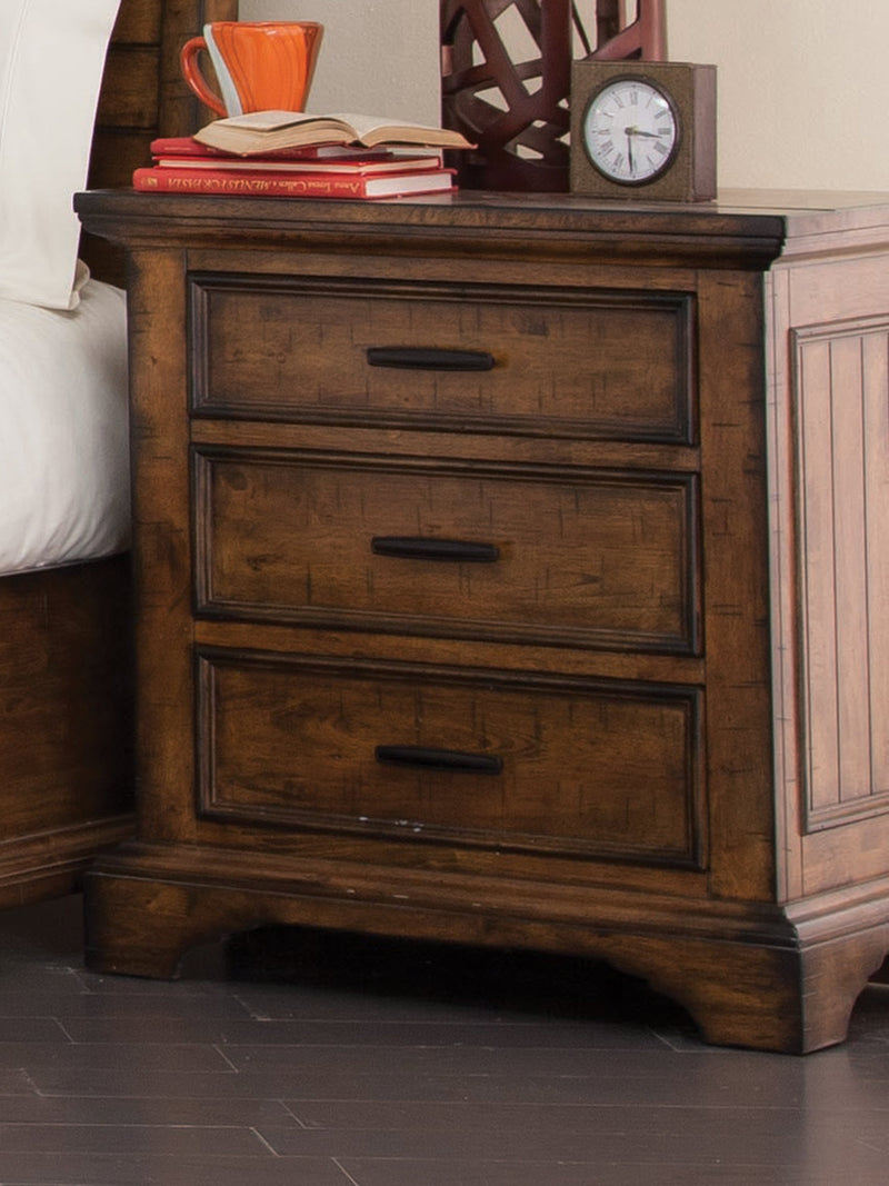 Elk Grove - Vintage Bourbon - Nightstand - Ornate Home