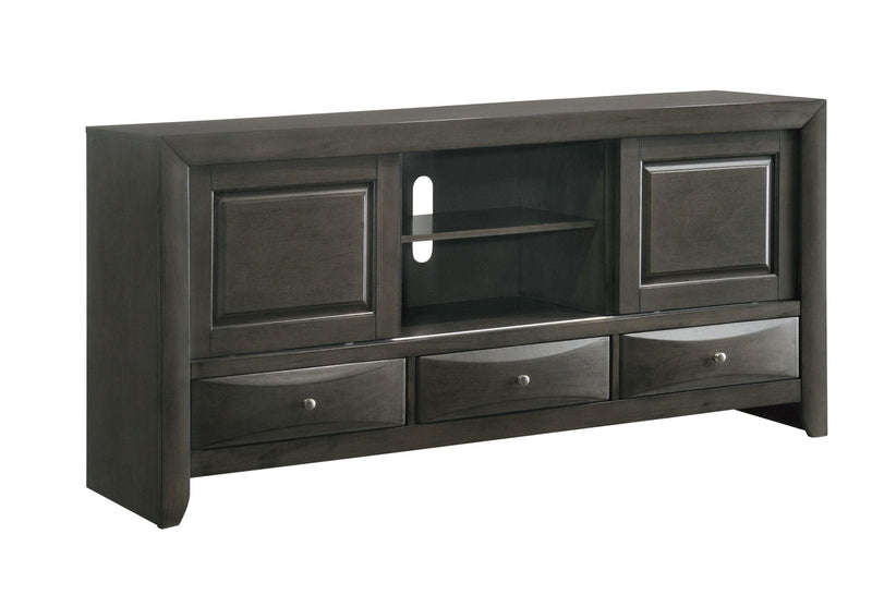 Emily Grey 68" TV Stand - Ornate Home